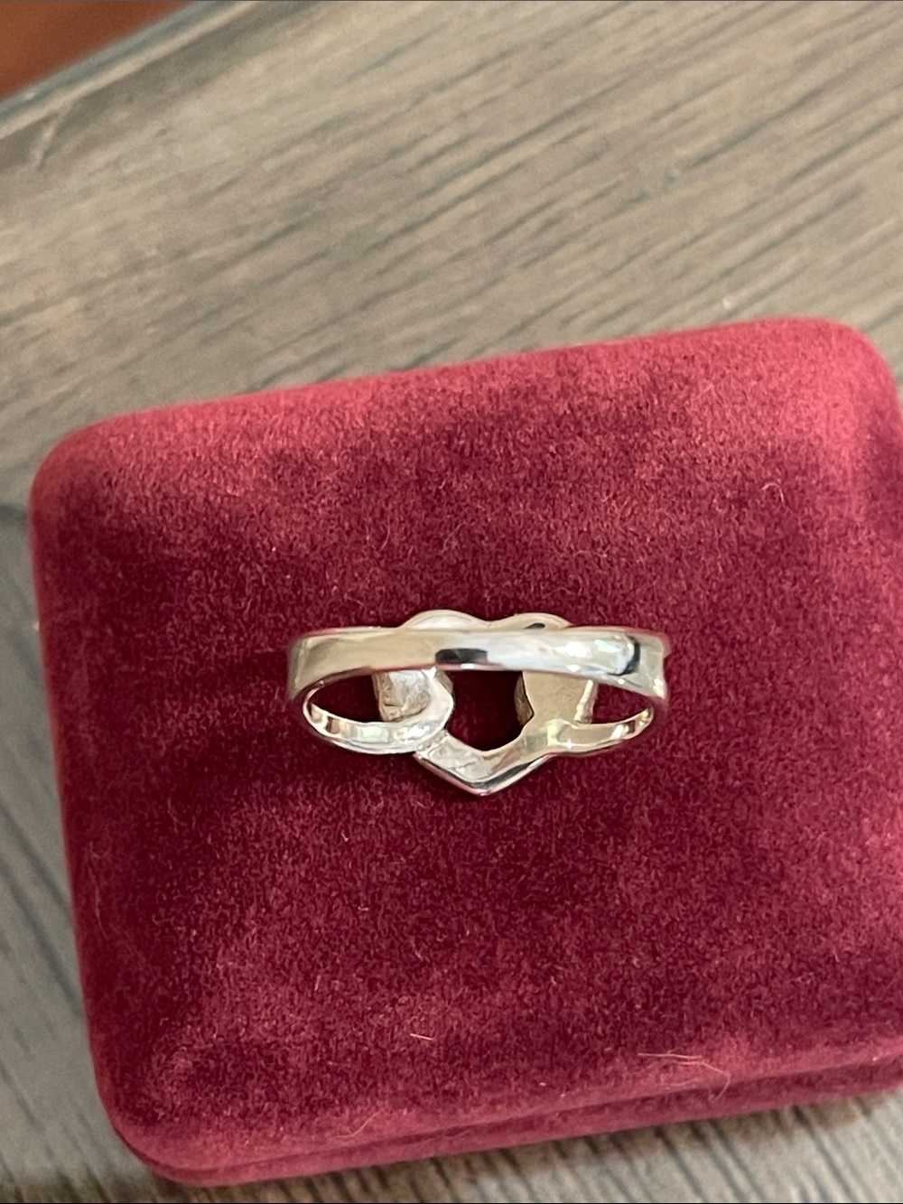 2006 Premier Designs “Forever Yours” Sterling Silver Marcasite Heart Ring Size 8 - Picture 13 of 16
